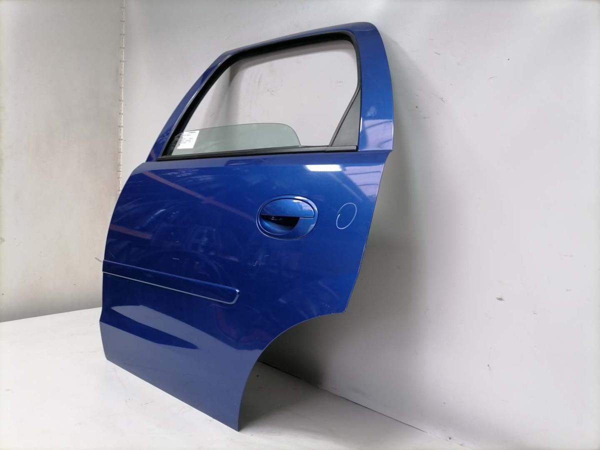 Opel Corsa C original T&uuml;r hinten links Z21K Olympiablau Rohbau Bj.2005